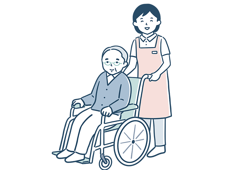 ご利用者様宅へ訪問(身体介護・生活援助など)